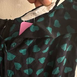 Lush ruffled fit and flare dress mini dress